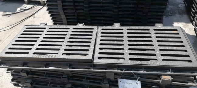 明溪球墨铸铁连体双篦展示